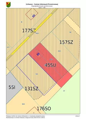 Działka 1 041,00 m², Parszewo, Sprzedaż