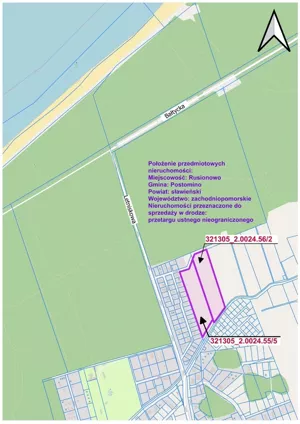 Działka 25 960,00 m², Rusinowo, Sprzedaż