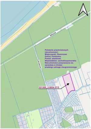 Działka 17 948,00 m², Rusinowo, Sprzedaż