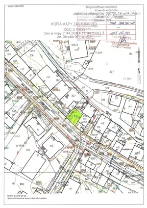 Działka 77,00 m², Kraśnik, Szkolna, Sprzedaż