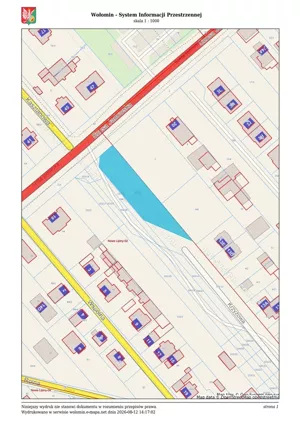 Działka 1 182,00 m², Nowe Lipiny, Szosa Jadowska, Sprzedaż