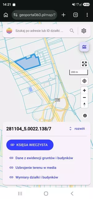 Działka 27 132,00 m², Tatary, Sprzedaż