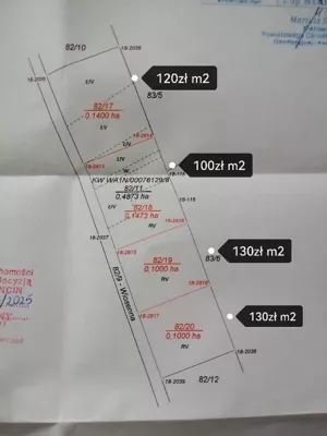 Działka 1 000,00 m², Nowy Wilków, Wiosenna, Sprzedaż