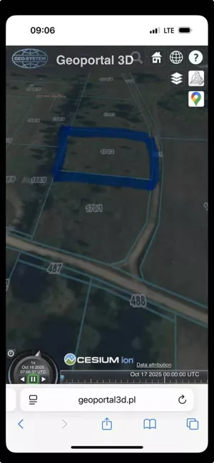 Działka 2 174,00 m², Żabi Róg, Sprzedaż