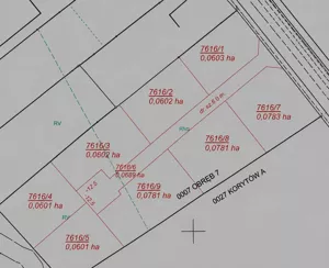 Działka 600,00 m², Żyrardów, Ziołowa, Sprzedaż