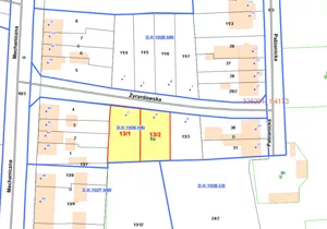 Działka 614,00 m², Szczecin, Żyrardowska, Sprzedaż