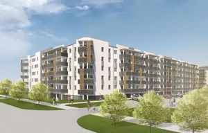 Osiedle Europejskie - Budynek 19, nowe mieszkania, Budnex, Plac Unii Europejskiej 4A-D, Gorzów Wielkopolski