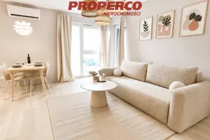 Mieszkanie dwupokojowe 46,46 m², Kielce, Bocianek, al. Solidarności, Wynajem