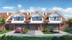 Dom szeregowy 131,73 m², Gniechowice, Lipowa, Sprzedaż