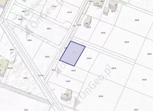 Działka 1 288,00 m², Milejowice, Sprzedaż