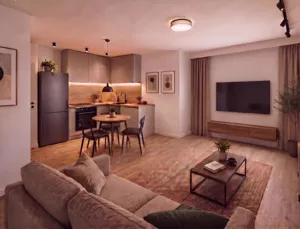 Mieszkanie jednopokojowe 26,35 m², Wrocław, Krzyki-Partynice, Krzyki, Borowska, Wynajem