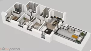 Mieszkanie czteropokojowe 71,40 m², Wrocław, Psie Pole-Zawidawie, Psie Pole, Kleczkowska, Sprzedaż