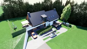 Dom bliźniak 151,00 m², Zielonki, Sprzedaż