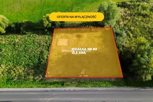 Działka 1 330,00 m², Łuczyce, Centrum, Sprzedaż