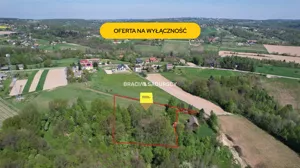 Działka 6 004,00 m², Dobczyce, Sprzedaż