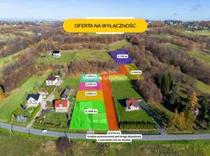 Działka 804,00 m², Kalwaria Zebrzydowska, Sprzedaż