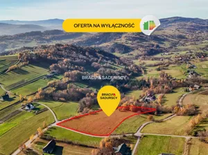 Działka 13 000,00 m², Laskowa, Sprzedaż