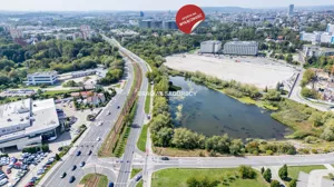 Działka 2 335,00 m², Kraków, Grzegórzki, Dąbie, Lema, Sprzedaż