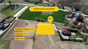 Działka 2 153,00 m², Michałowice, Sprzedaż
