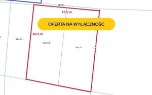 Działka 1 689,00 m², Myślenice, Sprzedaż