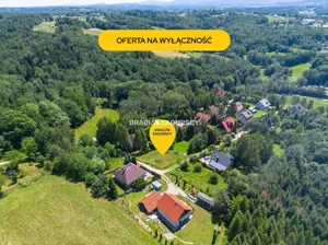 Działka 762,00 m², Myślenice, Sprzedaż