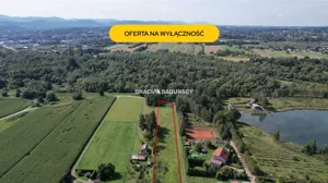 Działka 4 350,00 m², Wadowice, Rekreacyjna, Sprzedaż