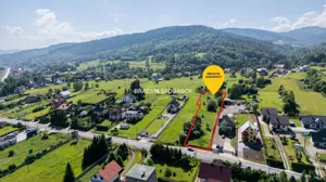 Działka 3 115,00 m², Stryszawa, Sprzedaż