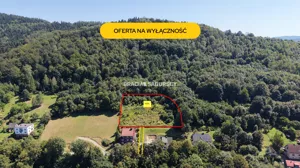 Działka 3 012,00 m², Sucha Beskidzka, Sprzedaż