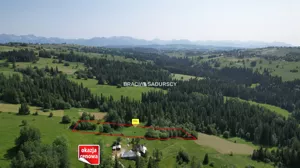 Działka 4 267,00 m², Szaflary, Sprzedaż