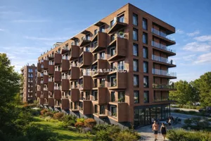Mieszkanie dwupokojowe 45,45 m², Kraków, Grzegórzki, Fabryczna, Sprzedaż