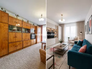 Mieszkanie dwupokojowe 44,50 m², Kraków, Dębniki, Osiedle Podwawelskie, Komandosów, Sprzedaż