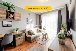 Mieszkanie dwupokojowe 33,74 m², Kraków, Podgórze, Płaszów, Myśliwska, Wynajem