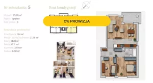 Mieszkanie trzypokojowe 66,22 m², Wieliczka, Dębowa, Sprzedaż