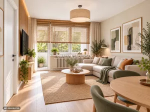 Mieszkanie czteropokojowe 62,00 m², Kraków, Podgórze Duchackie, Sanocka, Sprzedaż