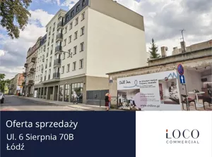Lokal użytkowy 33,38 m², Łódź, 6 Sierpnia, Sprzedaż