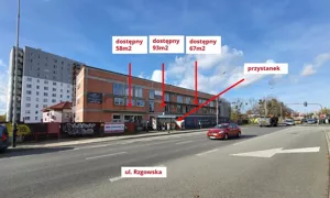 Lokal użytkowy 93,16 m², Łódź, Rzgowska, Wynajem