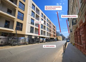 Lokal użytkowy 106,23 m², Łódź, Śródmieście, Wólczańska, Sprzedaż