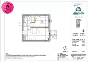 Mieszkanie dwupokojowe 35,00 m², Warszawa, Rembertów, Chełmżyńska, Sprzedaż