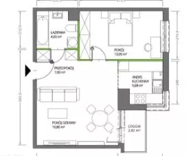 Mieszkanie dwupokojowe 47,00 m², Warszawa, Włochy, al. Krakowska, Sprzedaż