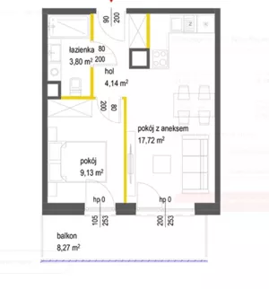 Mieszkanie dwupokojowe 37,00 m², Warszawa, Włochy, Łopuszańska, Sprzedaż