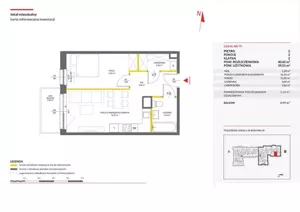 Mieszkanie dwupokojowe 40,00 m², Warszawa, Białołęka, Mańkowska, Sprzedaż
