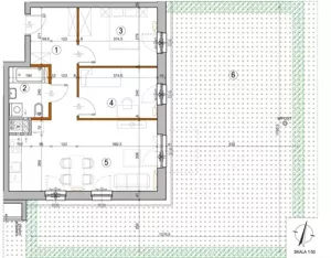 Mieszkanie trzypokojowe 55,50 m², Warszawa, Rembertów, Chełmżyńska, Sprzedaż