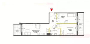 Mieszkanie trzypokojowe 50,00 m², Warszawa, Targówek, Marywilska, Sprzedaż
