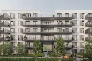 Bluszcz Apartamenty, nowe mieszkania, Bryksy,  ul. Goszczyńskiego, Podgórze, Kraków