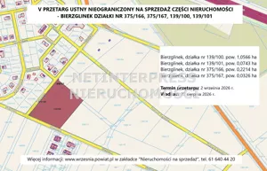 Działka 13 849,00 m², Września, Sprzedaż