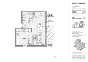 Mieszkanie trzypokojowe 89,59 m², Warszawa, Targówek, Bródno-Podgrodzie, Sprzedaż