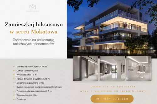 Apartamenty w sercu Mokotowa - zdjęcie nr 1