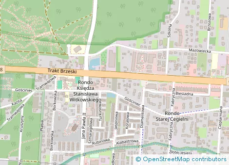 Lokalizacja inwestycji Gościniec 15