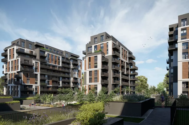 Apartamenty Inspire Katowice Osiedle Paderewskiego-Muchowiec ul. gen. Sikorskiego 41
