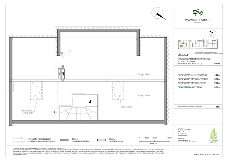 Dom 98,86 m², oferta nr 3A.2, Wawer Park, Warszawa, Wawer, Aleksandrów, ul. Zagórzańska 52